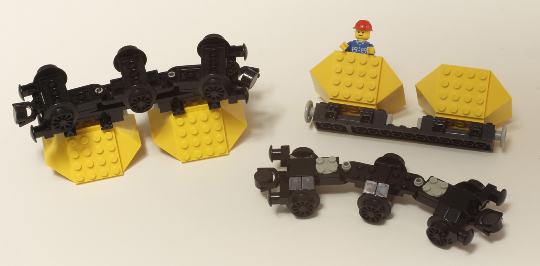 wagons godets Lego