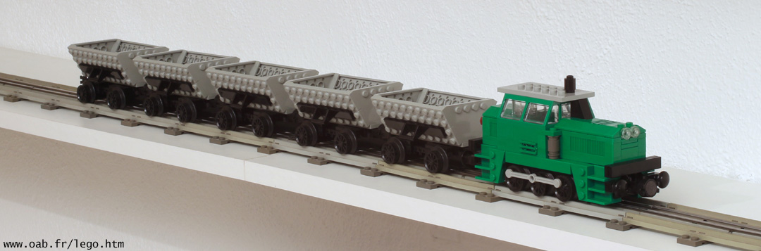 train mine Lego
