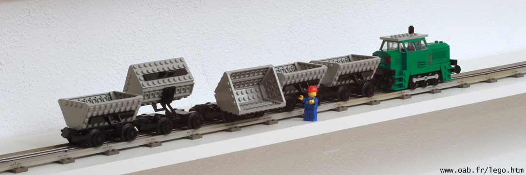 wagons bennes Lego