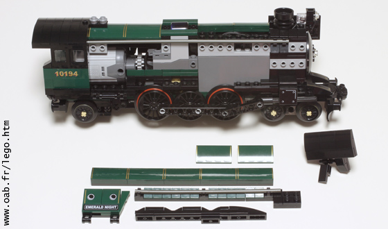 Locomotive Lego 10194