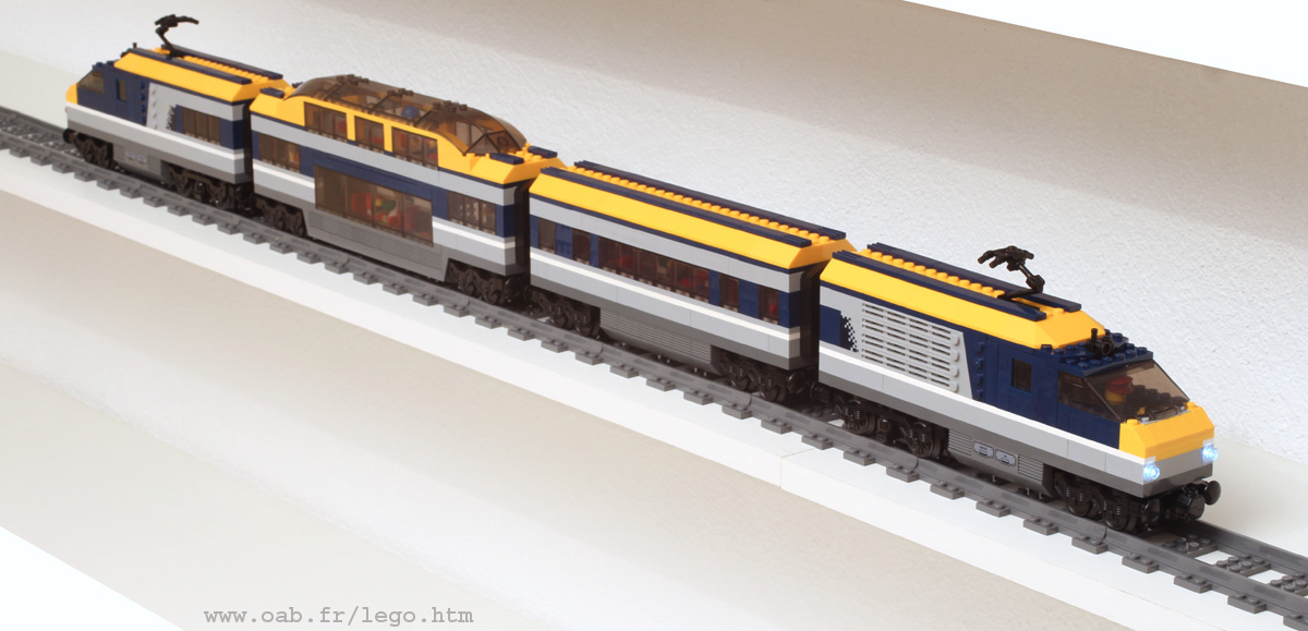 train Lego 60197 MOD "My Own Design"